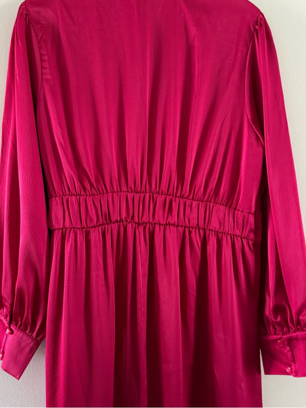 sofia by sofia vergara Magenta Wrap Midi Dress - Picture 11 of 12